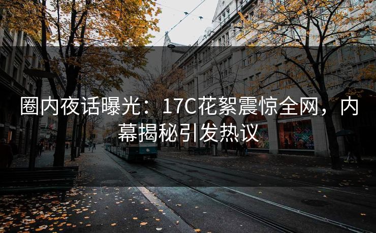 圈内夜话曝光:17C花絮震惊全网,内幕揭秘引发热议 第1张 圈内夜话曝光:17C花絮震惊全网,内幕揭秘引发热议 第1张